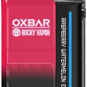 rocky vapor oxbar m20k disposable vape raspberry watermelon ice