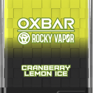 rocky vapor oxbar maze pro disposable cranberry lemon ice
