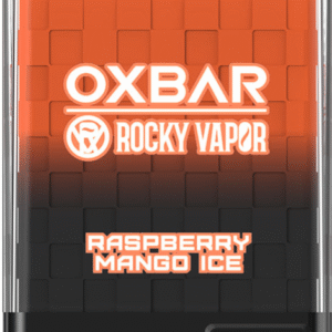 rocky vapor oxbar maze pro disposable raspberry mango ice