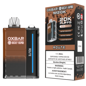 rocky vapor oxbar m20k disposable vape route