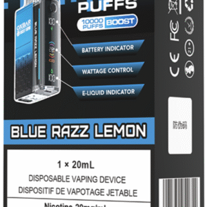 rocky vapor oxbar m20k disposable vape blue razz lemon