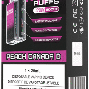 rocky vapor oxbar m20k disposable vape peach canada d