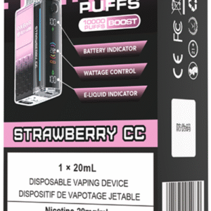 rocky vapor oxbar m20k disposable vape strawberry cc