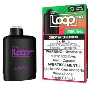 stlth loop max 70k pod pack cherry watermelon ice