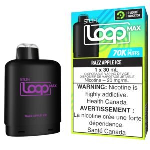 stlth loop max 70k pod pack razz apple ice