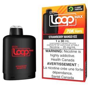 stlth loop max 70k pod pack strawberry mango ice