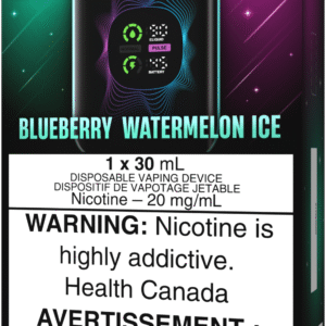 stlth x geek bar disposable vape blueberry watermelon ice