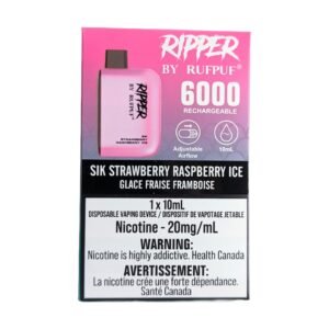 rufpuf ripper 6000 disposable sik strawberry raspberry ice