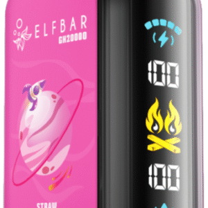 elf bar gh20000 disposable vape straw watermelon glubble