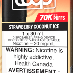 stlth loop max 70k pod pack strawberry coconut ice