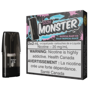 stlth monster pod pack tropical blast ice