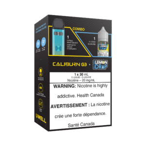 uwell caliburn g3 pod kit and salt e liquid bundle