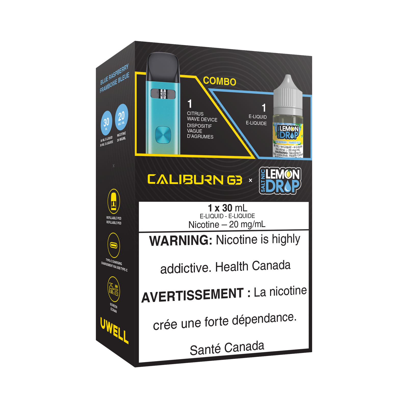 uwell caliburn g3 pod kit and salt e liquid bundle uwell caliburn g3 pod kit and salt e liquid bundle