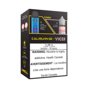 uwell caliburn g3 pod kit and salt e liquid bundle