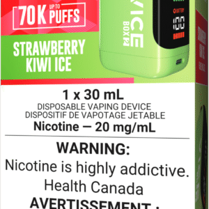 vice box 2 70k disposable vape strawberry kiwi ice