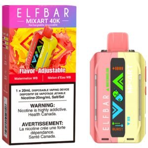 elf bar mixart 40k disposable vape watermelon wb