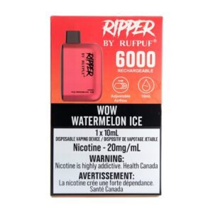 rufpuf ripper 6000 disposable wow watermelon ice