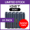 IGET GOAT – 5000 PUFFS – 10 PACK import placeholder for 70527
