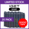 IGET GOAT – 5000 PUFFS – 20 PACK import placeholder for 70528