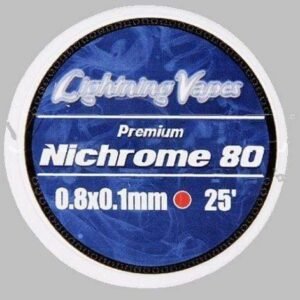 lightning vapes nichrome ni80 wire