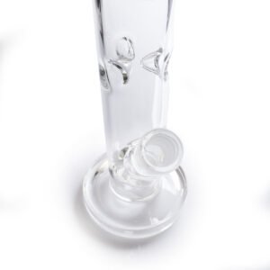 potv straight tube glass bubbler
