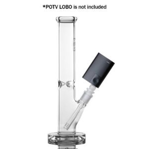 potv straight tube glass bubbler