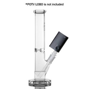 potv straight tube glass bubbler
