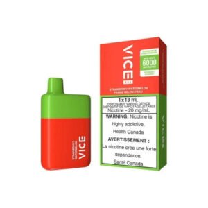 vice box 6000 puffs disposable vape 5/pack