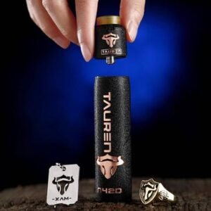 thc tauren 2 in 1 smart mech mod 20700/21700 or 18650 compatible