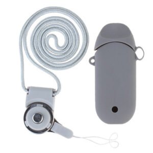 portable protective silicone sleeve case + lanyard for vaporesso renova zero