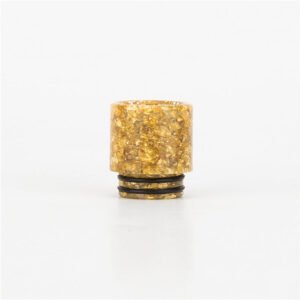as116c gold or silver resin 810 drip tip mouthpiece 1pc pack