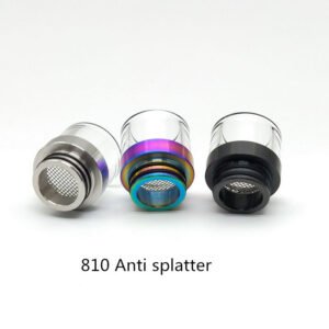 as852 anti splatter 810 drip tip mouthpiece 1pc pack