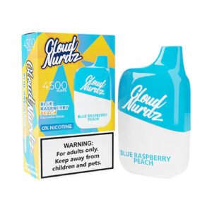 cloud nurdz 4500 puff 0mg disposable vape