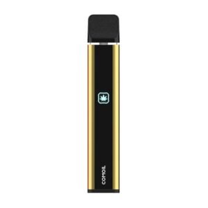 comoil disposable vaporizer device for use with thc & cbd oils and preheat function