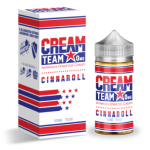 cinnaroll by the cream team usa e juice 100ml
