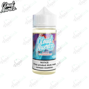 cloud nurdz | iced | grape strawberry iced 100ml