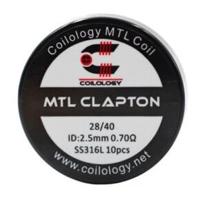 coilology mtl series pre built coils 10 piece packs