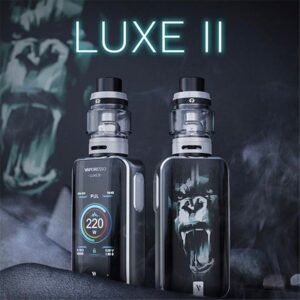 vaporesso luxe ii 220w touch screen kit with 8ml nrg s tank (luxe 2)