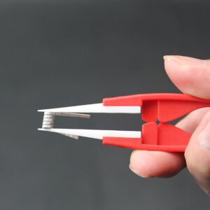 coil father elastic ceramic tweezers