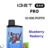 IGET BAR PRO – BLUEBERRY RASPBERRY – 10 000 PUFFS import placeholder for 9964