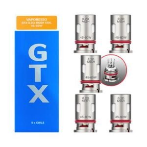 vaporesso gtx coils (5pcs/pack)