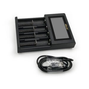 golisi i4 smart usb charger with lcd screen (4 bay)