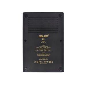golisi i4 smart usb charger with lcd screen (4 bay)