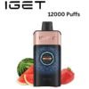 IGET ONE – STRAWBERRY WATERMELON – 12000 PUFFS import placeholder for 18872