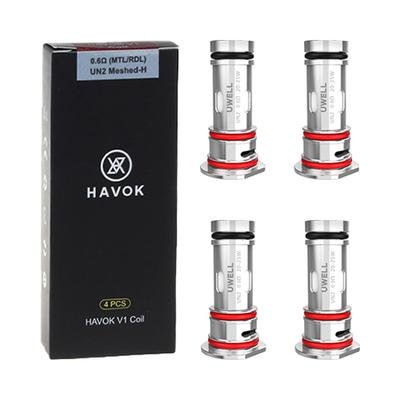 uwell havok v1 replacement coils (4pcs/pack) uwell havok v1 replacement coils (4pcs/pack)