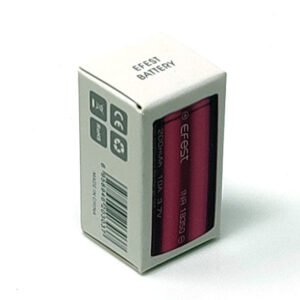 efest 18350 10a 1200mah flat top rechargeable li lion battery (1pc/pack)