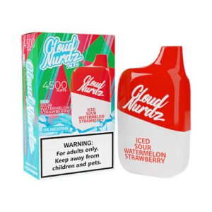 cloud nurdz 4500 puff 0mg disposable vape
