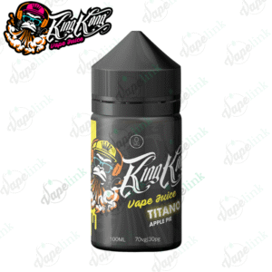 king kong vape juice titano apple pie 100ml