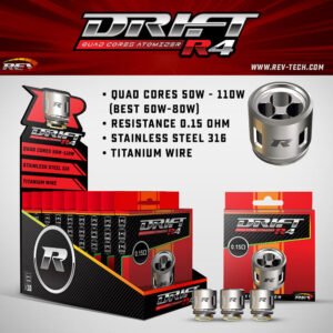 rev drift replacement coils (3pcs/pack)