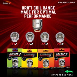 rev drift replacement coils (3pcs/pack)